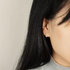 Gorgeous Moissanite S925 Silver Earing