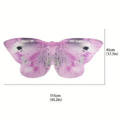 Fairy Butterfly Wings For Girls Kids Party Dress Up Wings Halloween Costume
