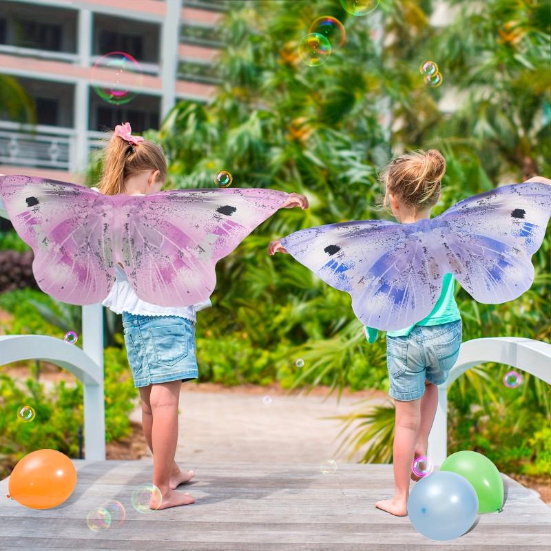 Fairy Butterfly Wings For Girls Kids Party Dress Up Wings Halloween Costume