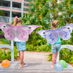 Fairy Butterfly Wings For Girls Kids Party Dress Up Wings Halloween Costume