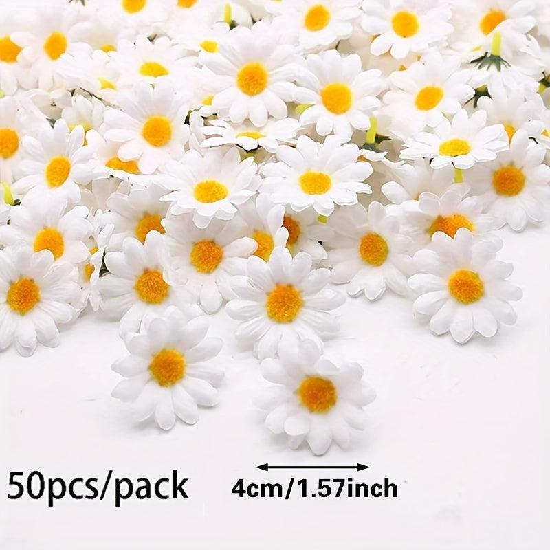 50pcs Small Daisy Confetti for Memorable Party