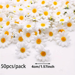 50pcs Small Daisy Confetti for Memorable Party