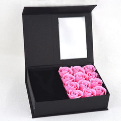 Rose Flower Jewelry Box - Perfect Gift for Mom