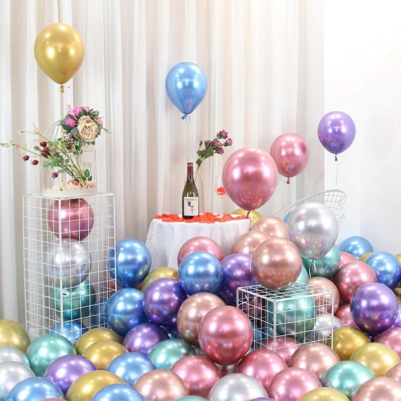 50pcs Metallic Balloon Party Decoration Set