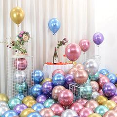 50pcs Metallic Balloon Party Decoration Set