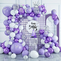 107pcs Balloon Garland Kit for Birthday Wedding Baby Shower Decor