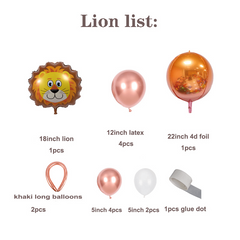 4D Animal Balloon Set - Bring the Forest to Life at Parties