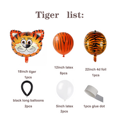 4D Animal Balloon Set - Bring the Forest to Life at Parties