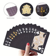 Waterproof PVC Magic Playing Cards Solitaire Deck Of Cards