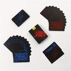 Waterproof PVC Magic Playing Cards Solitaire Deck Of Cards