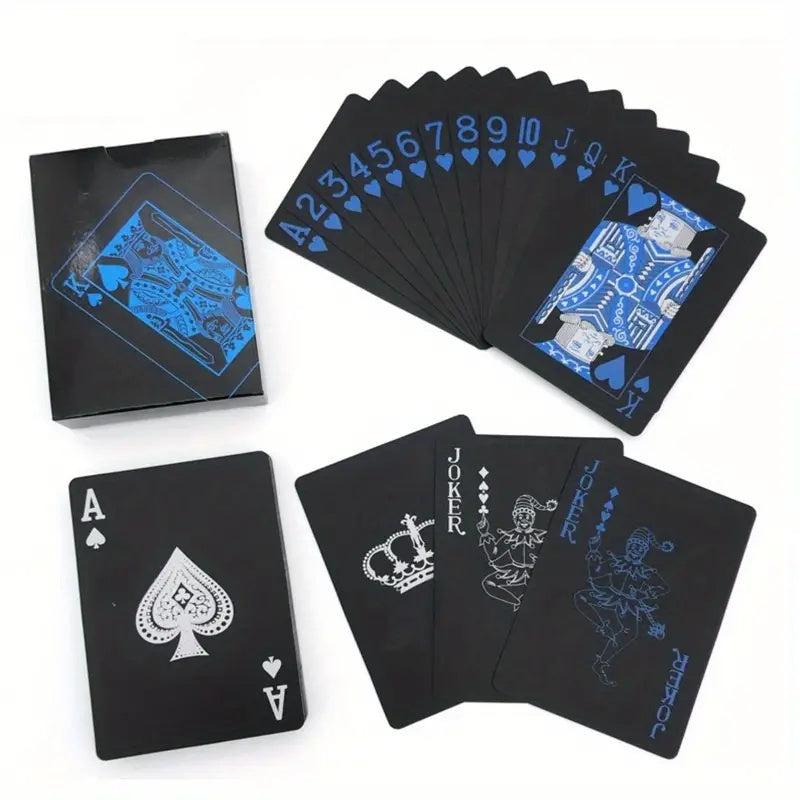 Waterproof PVC Magic Playing Cards Solitaire Deck Of Cards