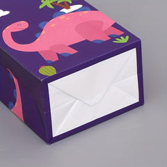14pcs Cartoon Dinosaur Gift Bag Party Small Gift Wrapping Bag Party Decoration