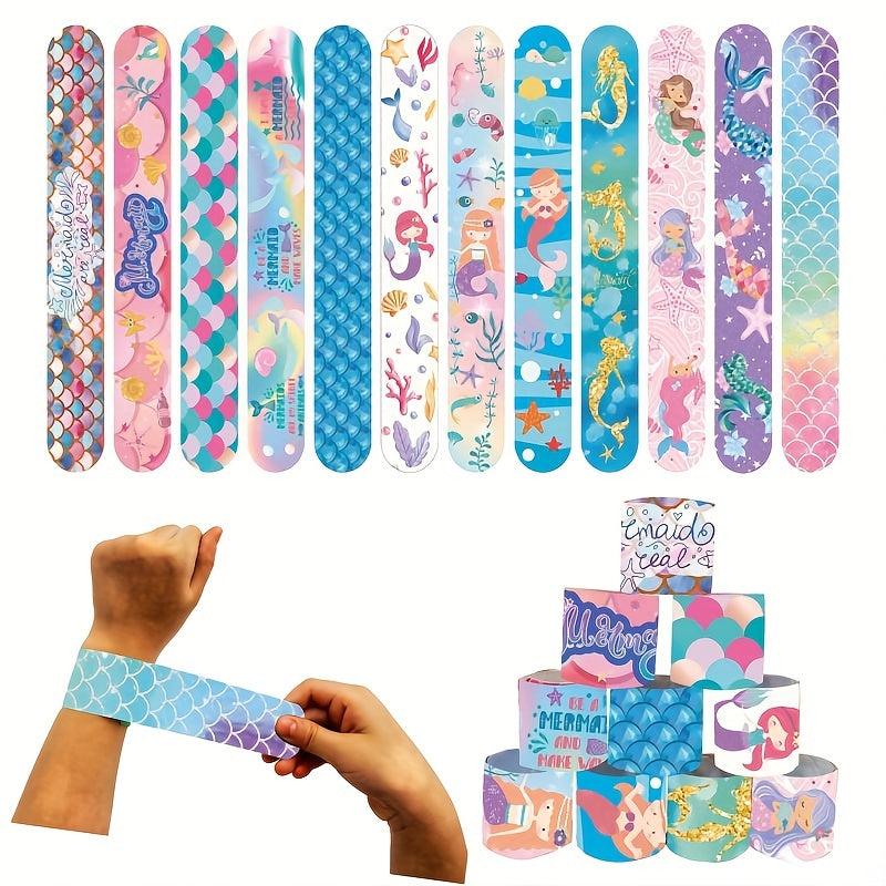 12pcs Mermaid Clapping Rings for Parties & Prizes