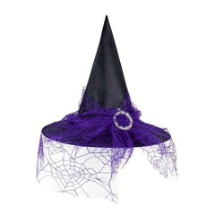 Halloween Witch Hat Decoration Props Cosplay Headdress