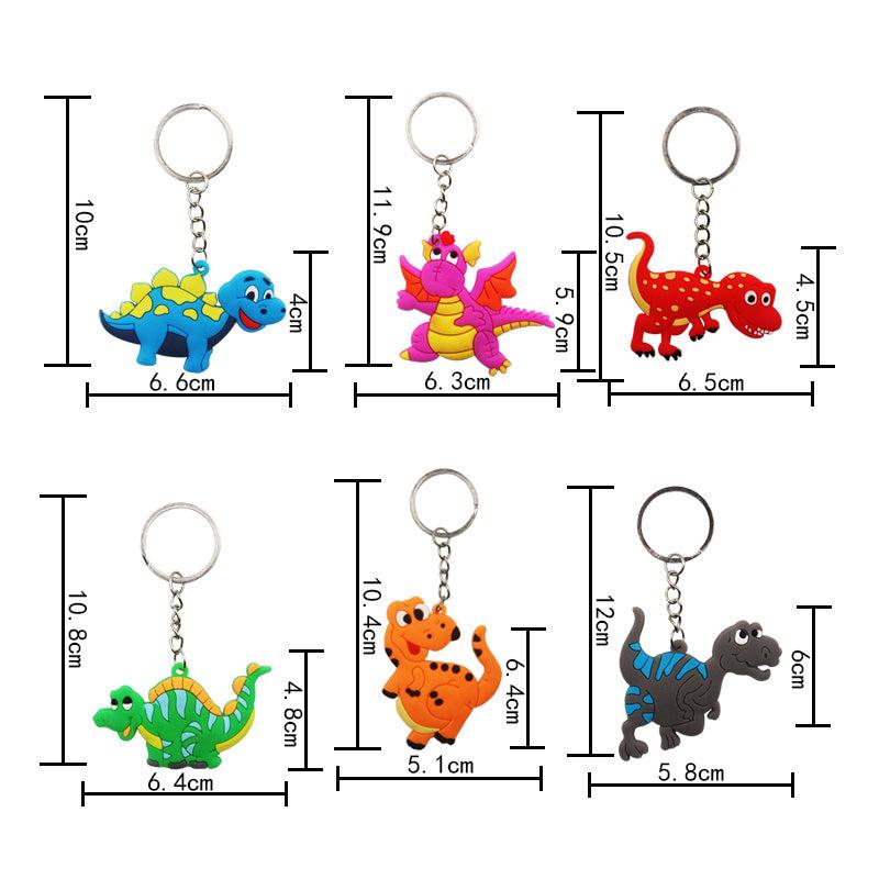 Dinosaur Keychain 12pcs 1pc