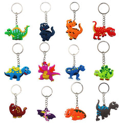 Dinosaur Keychain 12pcs 1pc