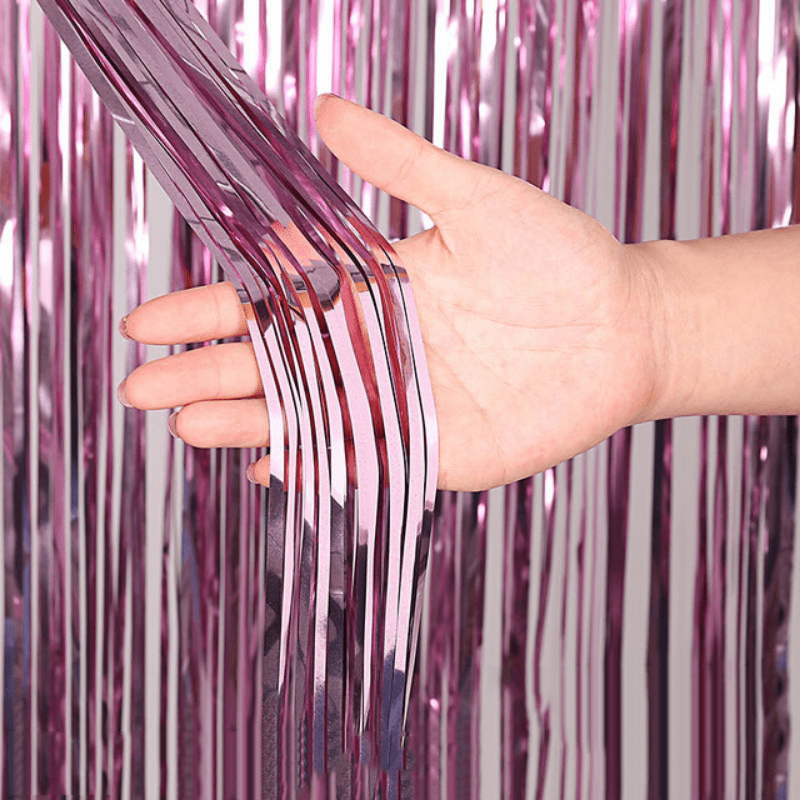 Light Pink Balloon Rain Curtain Party Decoration