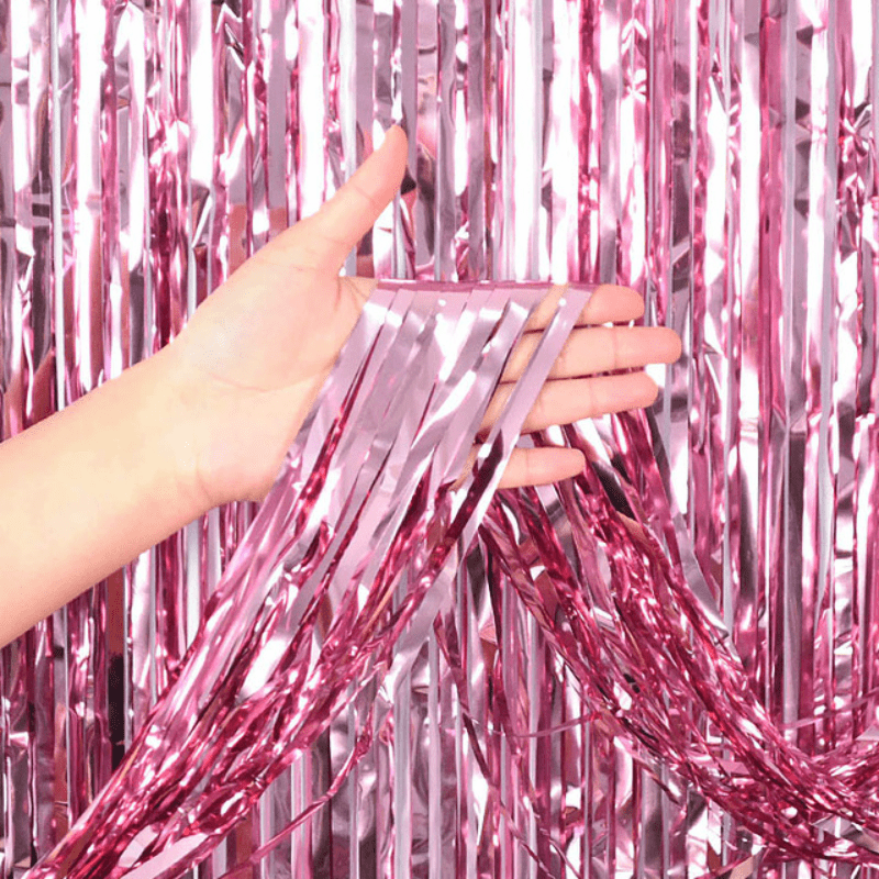 Light Pink Balloon Rain Curtain Party Decoration