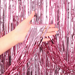 Light Pink Balloon Rain Curtain Party Decoration