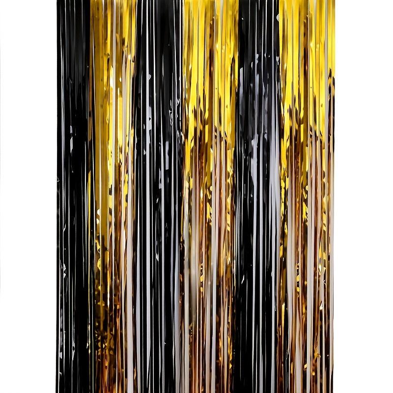 2pcs Rain Silk Curtains for Holiday Decorations & Parties