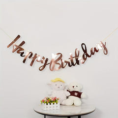 Happy Birthday Banner Flag For Party