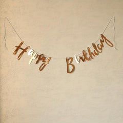 Happy Birthday Banner Flag For Party