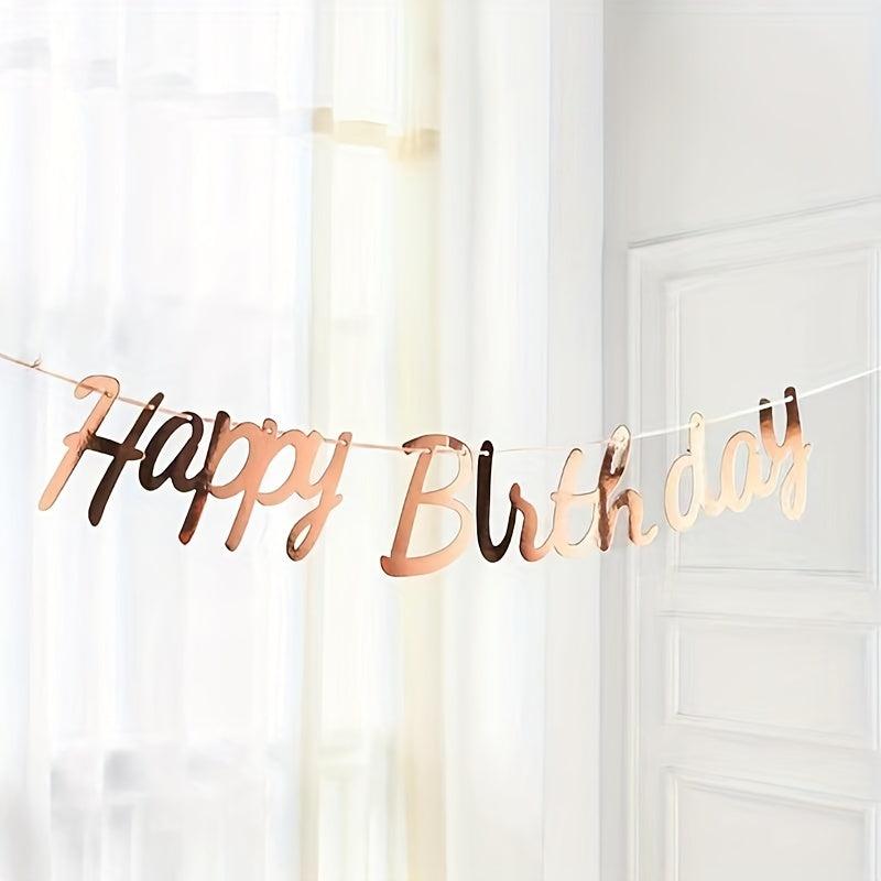 Happy Birthday Banner Flag For Party