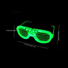 LED Light Up Glow Glasses Luminous Birthday Party Bar Props