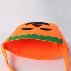 Halloween Pumpkin Portable Non Woven Candy Bag