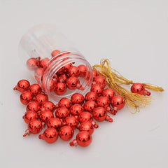 48pcs Shatterproof Matte Christmas Ball Ornaments for Tree Decoration