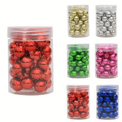 48pcs Shatterproof Matte Christmas Ball Ornaments for Tree Decoration