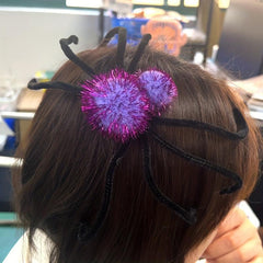 Spider Hairpin for Halloween Party Dress Up