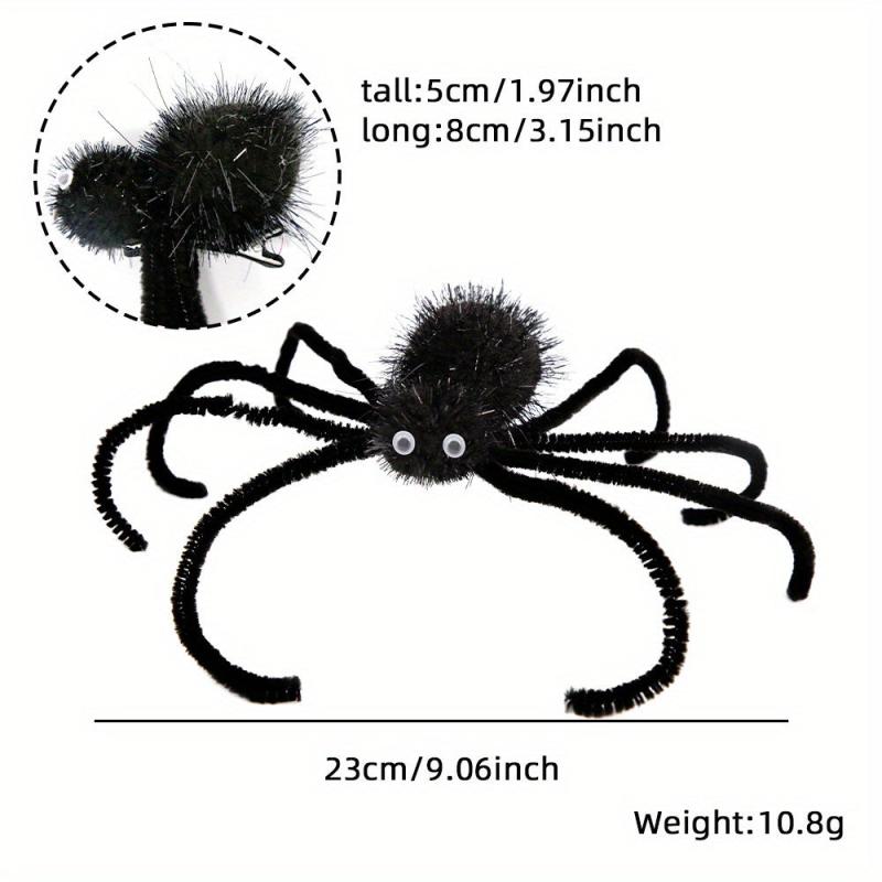 Spider Hairpin for Halloween Party Dress Up