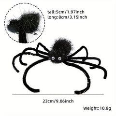 Spider Hairpin for Halloween Party Dress Up