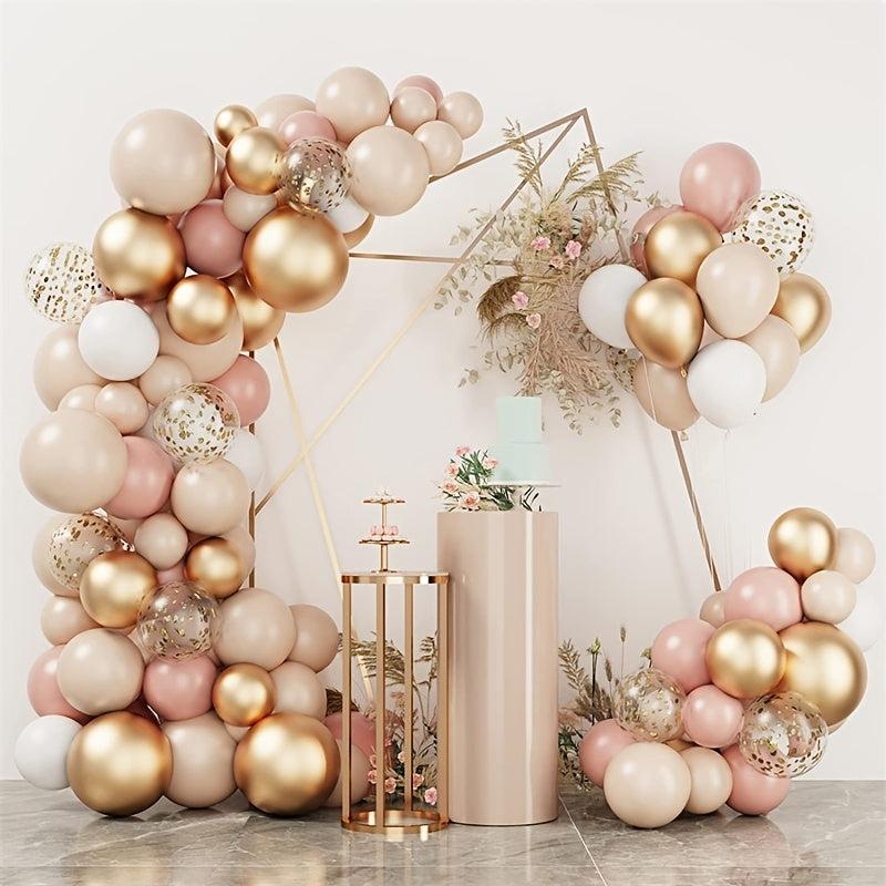 Vintage Pink Balloon Wreath Arch Set for Girls Baby Shower