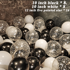 30 Piece Confetti Balloon Set for Any Occasion