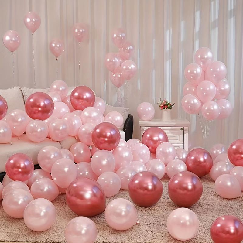 24pcs Pink Balloon Sets for Parties