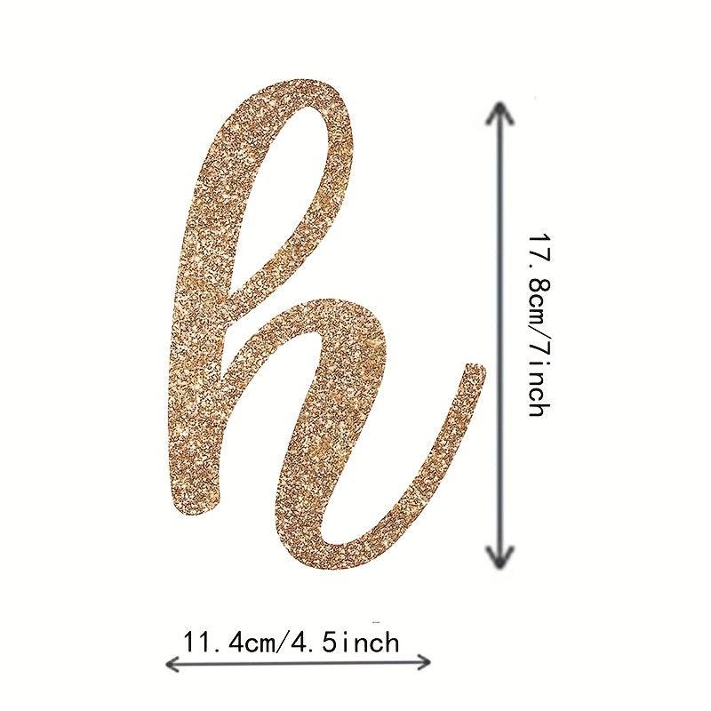 Gold Glitter Birthday Party Banner Decorations