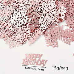 Birthday Sequins Confetti Desktop Decoration 15g