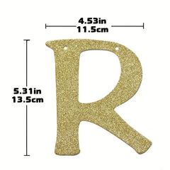 Funny Birthday Banner Glitter for 30th-90th Party Decor
