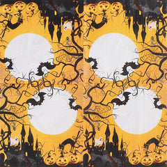 20pcs Halloween Party Tissue Napkins, Holiday Decoration Printed Napkins