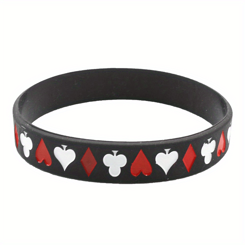 Stylish Poker Bracelet for Men Women
