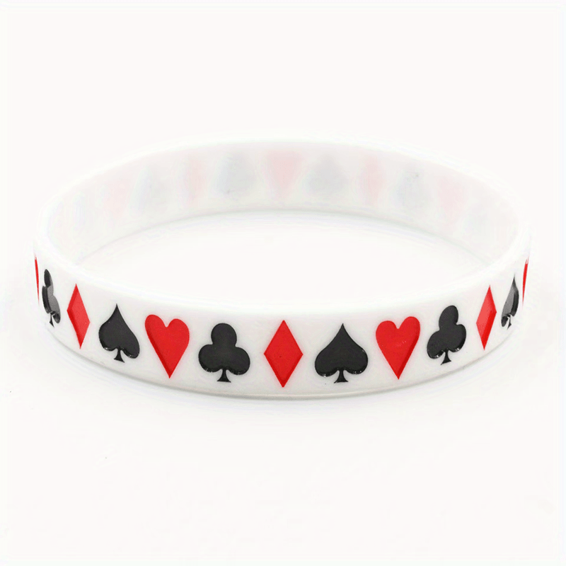 Stylish Poker Bracelet for Men Women