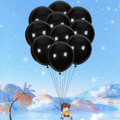 10pcs Matte Latex Balloons Party Decoration 25.4cm Confession Balloons