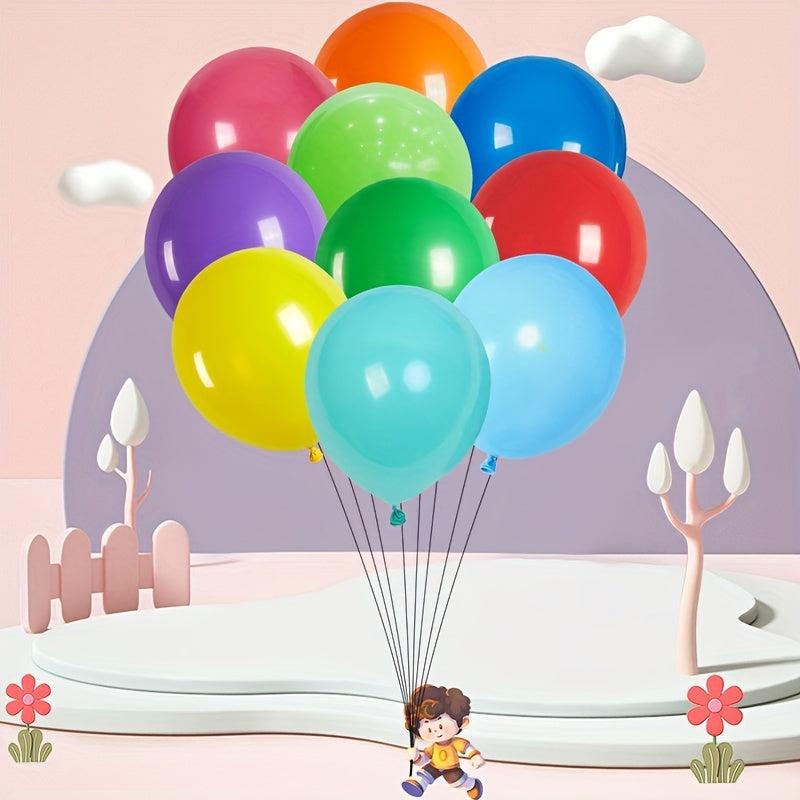10pcs Matte Latex Balloons Party Decoration 25.4cm Confession Balloons