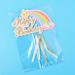 Seven Rainbow Plug in Letter Rainbow Decoration
