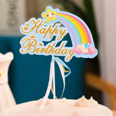 Seven Rainbow Plug in Letter Rainbow Decoration