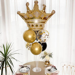 8Pcs Crown Shape Balloons for Party Decoration Supplies
