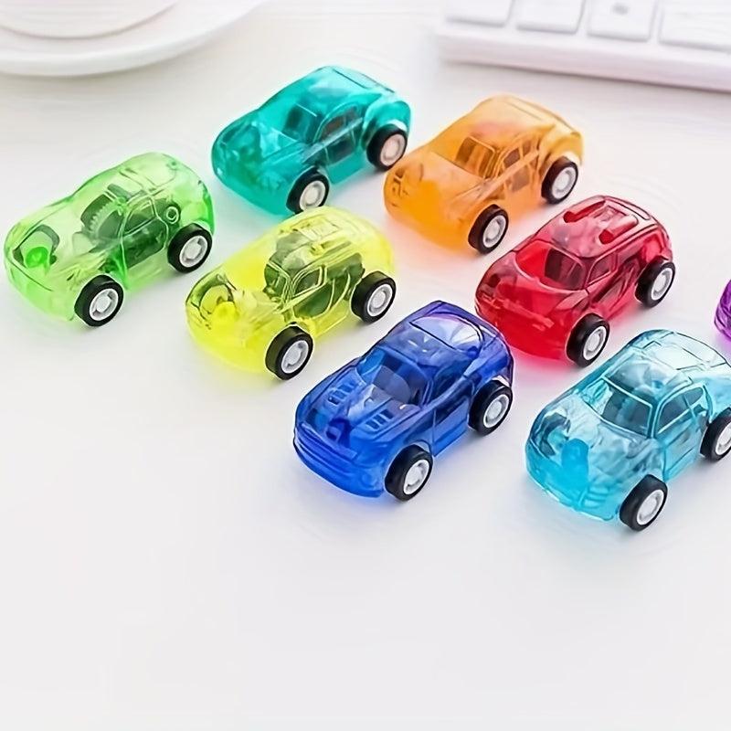 10pcs Pull Back Race Cars for Kids Party Favors & Prizes