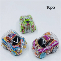 10pcs Pull Back Race Cars for Kids Party Favors & Prizes